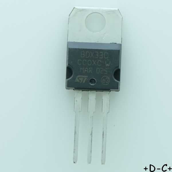 BDX33C Transistor NPN 100V 10A TO-220 STM RoHS