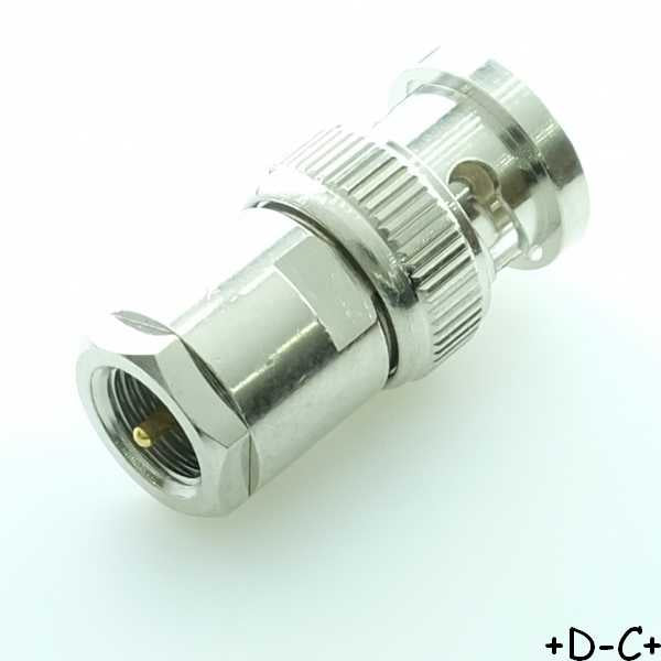 Adaptateur FME Mâle Vers BNC Mâle - 1 Pc, BKL Electronic 0412012