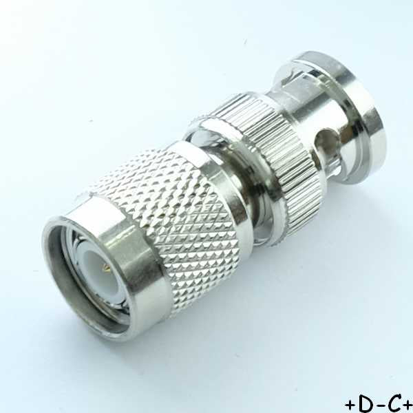 Adaptateur TNC mâle vers BNC mâle