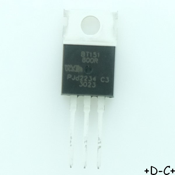 BT151-800R Thyristor 800V 12A(RMS) 132A TO-220 WeEn RoHS
