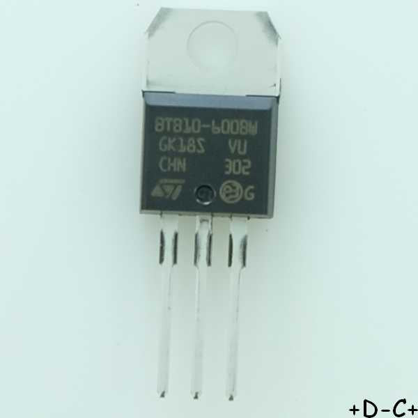 BTB10-600BWRG Triac 600V 105A TO-220AB STM RoHS