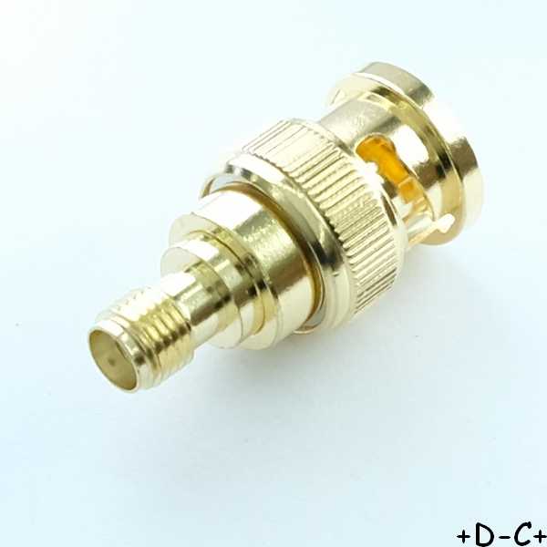 Adaptateur BNC mâle vers SMA femelle BU-P4289 Mueller