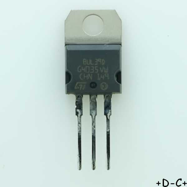 BUL39D Transistor BJT NPN 450V 4A 70W TO-220AB STM