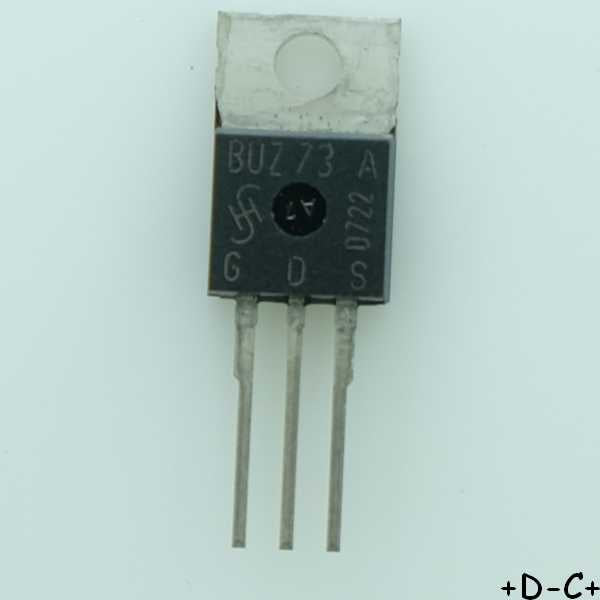 BUZ73A Transistor MOSFET N-CH 200V 5.5A TO-220AB Harris