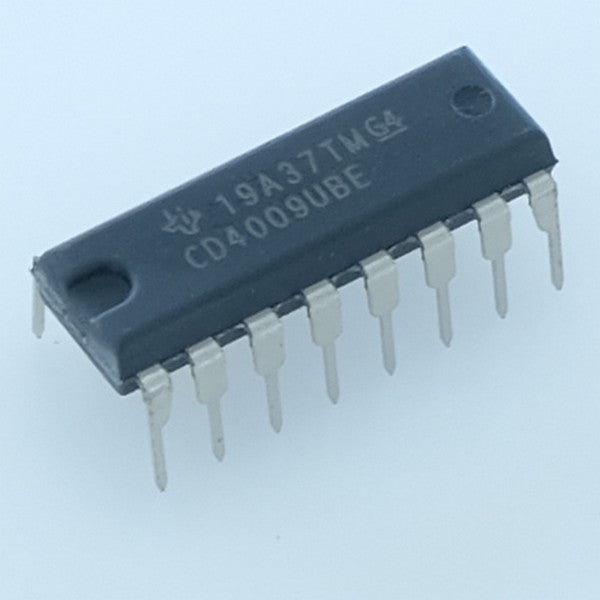 CD4009UBE CMOS Sextuple buffer inverseur DIP-16 Texas