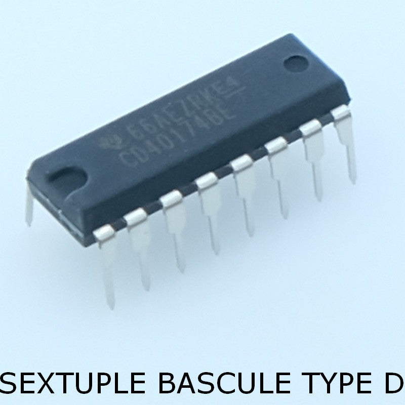 CD40174BE CMOS Hex D-Type Flip-Flop DIP-16 Texas