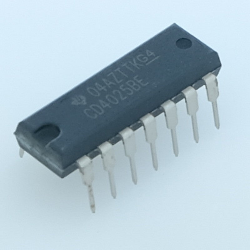 CD4025BE CMOS 3 portes NOR à 3 entrées DIP-14 Texas Instruments