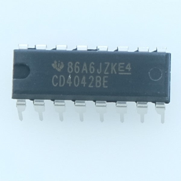 CD4042BE CMOS Quad Clocked 'D' Latch DIP-14 Texas