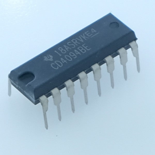 CD4094BE CMOS 8-Stage Shift-and-Store Bus Register DIP-16 Texas