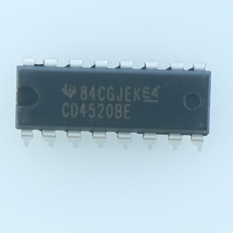 CD4520BE CMOS Compteur binaire double 4 bits DIP-16 Texas Instruments