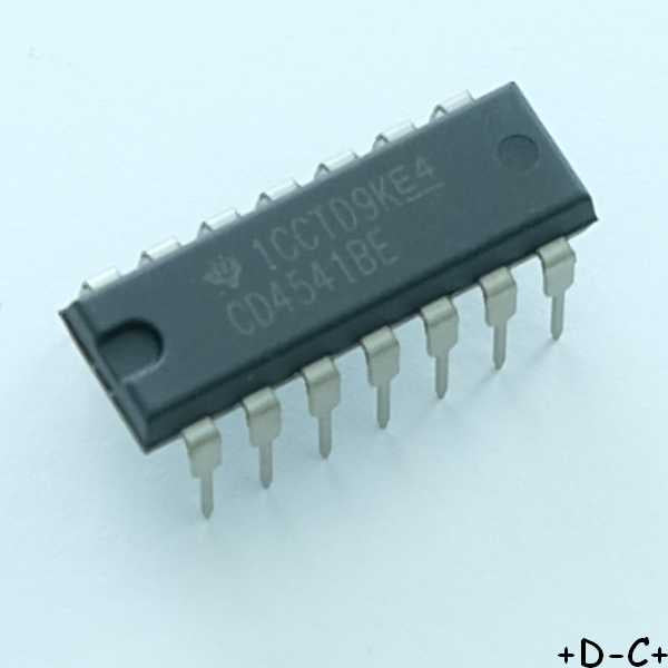 CD4541BE CMOS timer programmable DIP-14 Texas Rohs