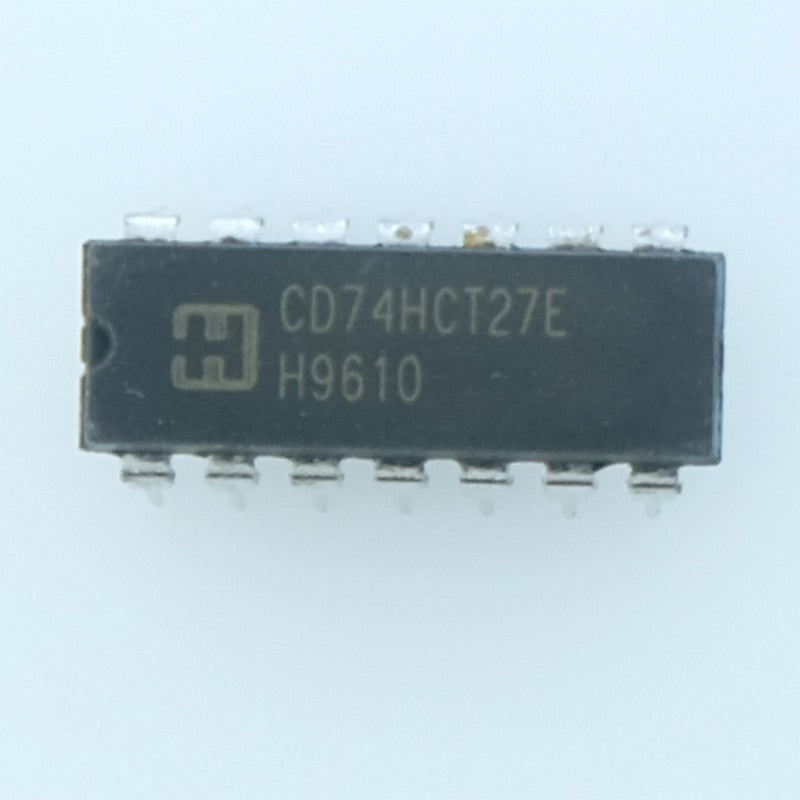 CD74HCT27E 3-CH 3-Input 4.5V to 5.5V NOR Gates DIP-14 Harris - Distri-Compo