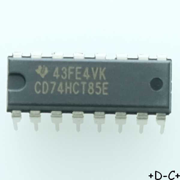 CD74HCT85E 4-Bit Magnitude Comparator DIP-16 Texas RoHS
