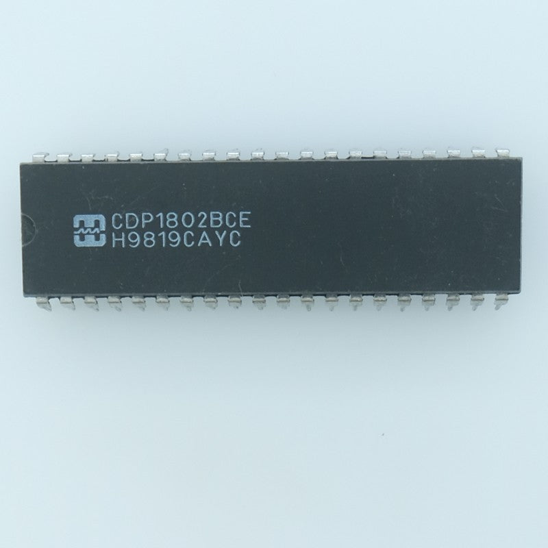 CDP1802BCE Microprocesseur CMOS 8 bits COSMAC 1802 5MHz DIP-40 Harris
