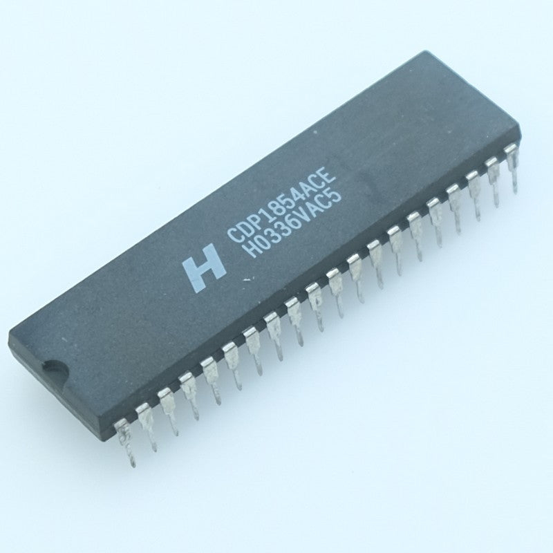 CDP1854ACE UART CMOS programmable compatible CDP1800 DIP-40 Harris