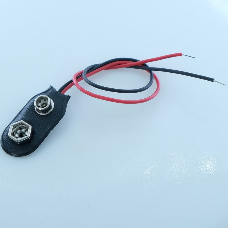 Clip batterie 9V filaire standard