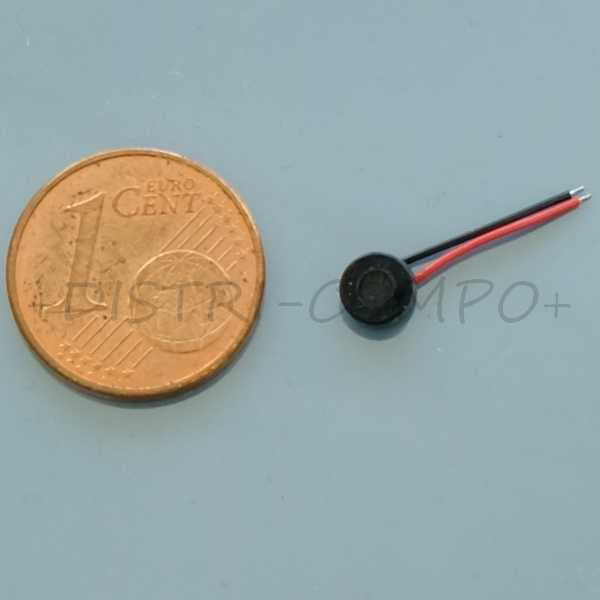 Microphone à condensateur électrique 2200ohm -42dB 2V 15mm CMEJ-4618-42 Same Sky