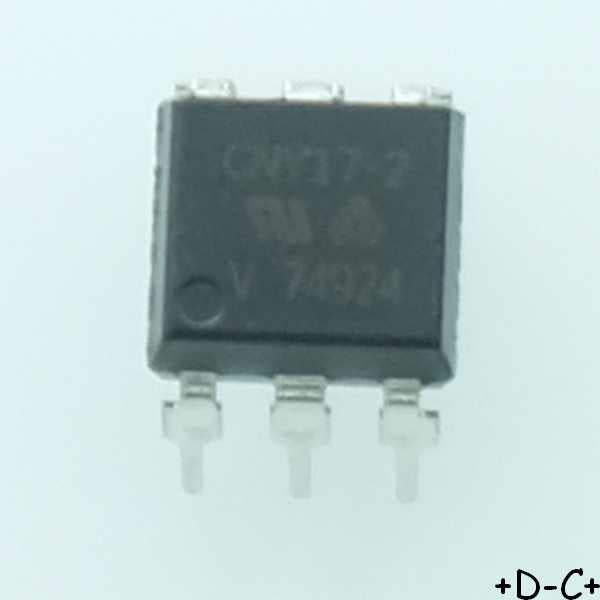 CNY17-2 Optocoupler Phototransistor Output DIP-6 Vishay RoHS