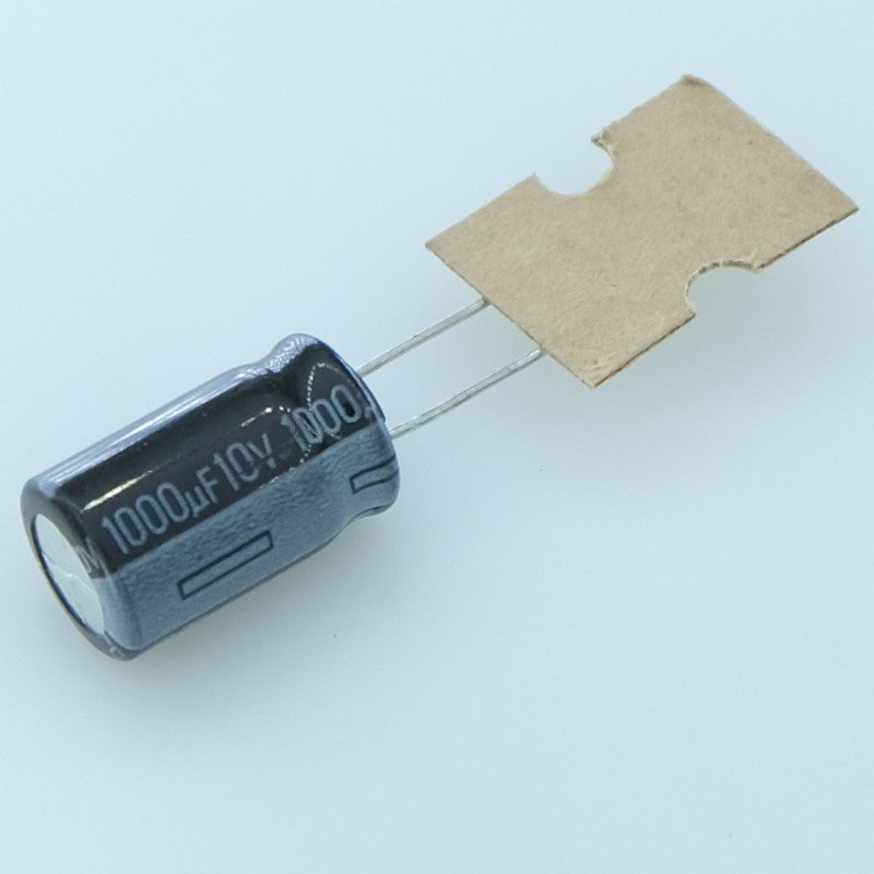Condensateur 1000µF 10V électrolytique 17x10mm 105°