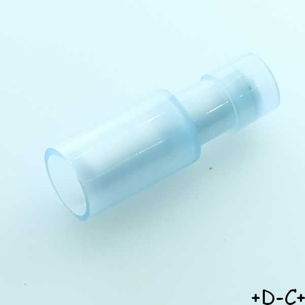 Cosse femelle cylindrique diametre 4mm 1.5 - 2.5mm² bleue RND Connect