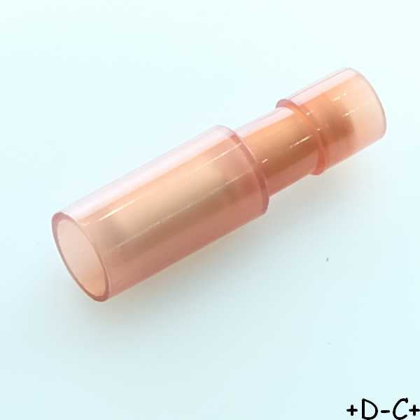 Cosse femelle cylindrique diametre 4mm 0.5-1.5mm² rouge RND Connect