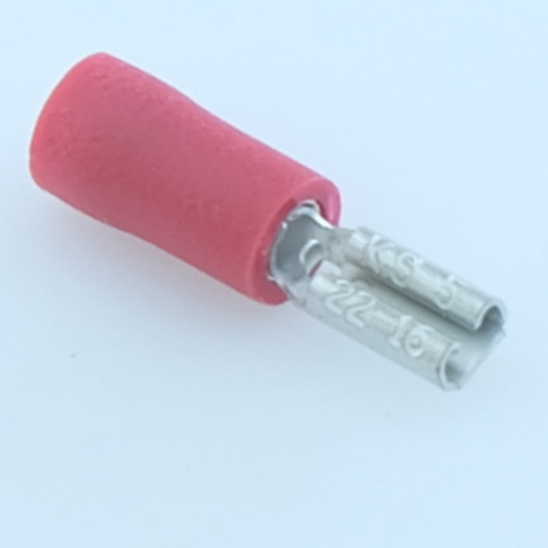 Cosse plate femelle 2.8x0.5mm rouge RND Connect