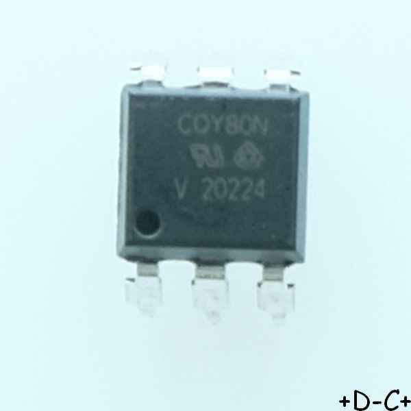 CQY80NG Optocoupleur sortie transistor DIP-6 Vishay RoHS