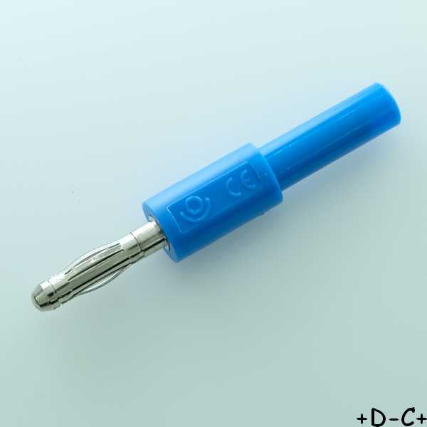 Connecteur Banane mâle 4mm 60VDC 10A CT2473-6 Cal Test