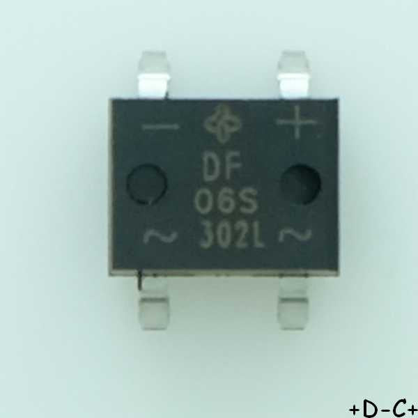 DF06S-E3/45 Pont redresseur 600VDC 1A SMD-DFS Vishay RoHS