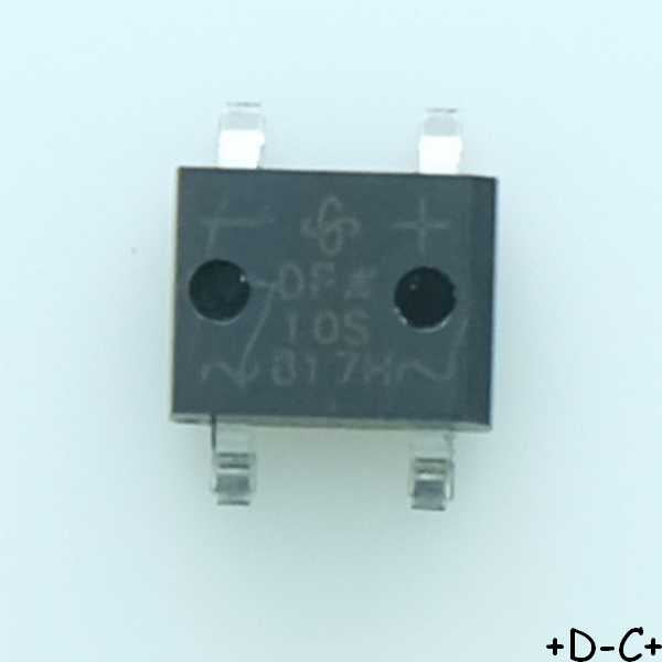 DF10SA Rectifier Bridge Diode Single 1KV 1A DFS Vishay RoHS
