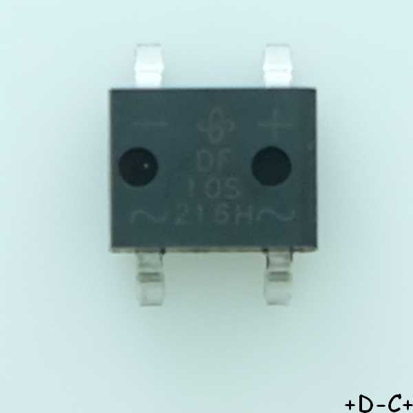 DF10S-E3/45 Pont redresseur 1000VDC 1A SMD-DFS Vishay RoHS