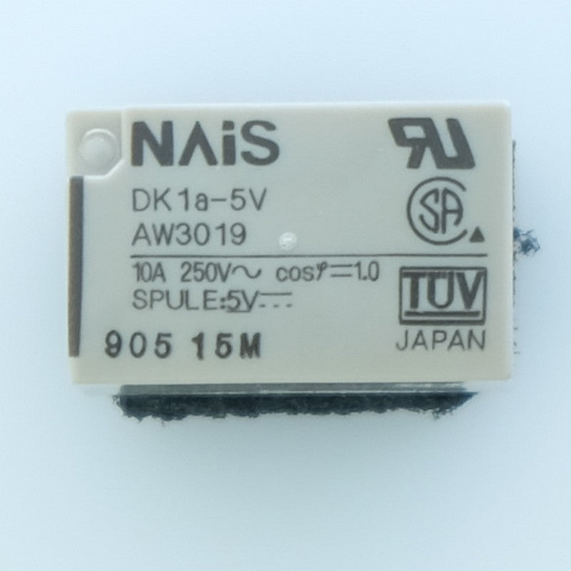 DK1A-5V Relais de puissance SPST-NO (1 Form A) bobine 5VDC 10A 250VAC Panasonic