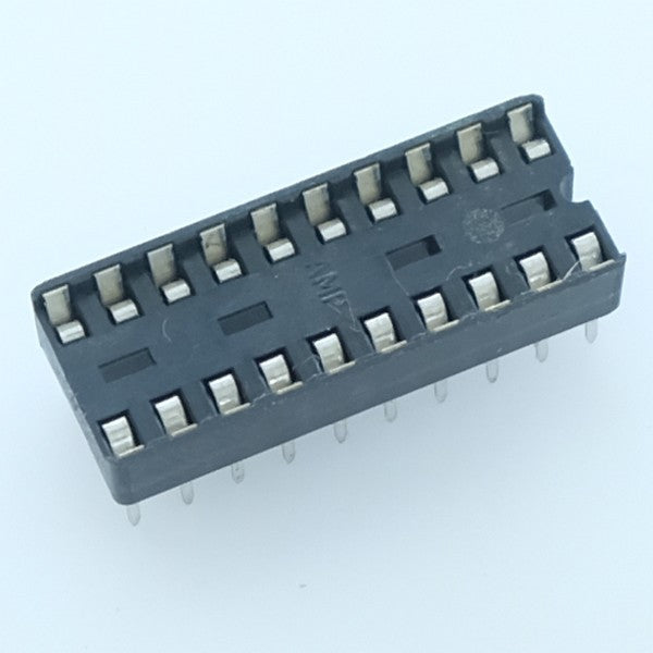 Support double contact 20 broches 7.62mm