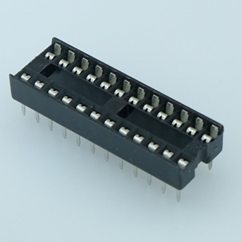 Support double contact 24 broches 7.62mm