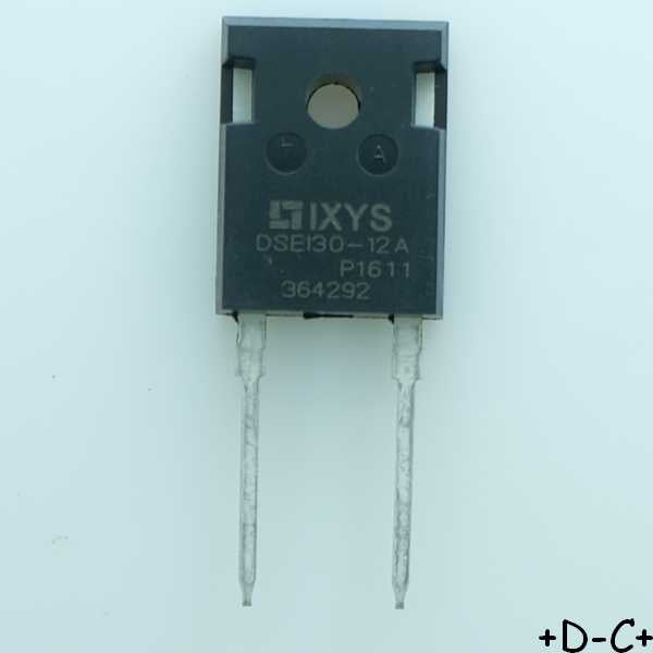 DSEI30-12A Fast Recovery Epitaxial Diode 1200V 26A TO-247AD IXYS RoHS