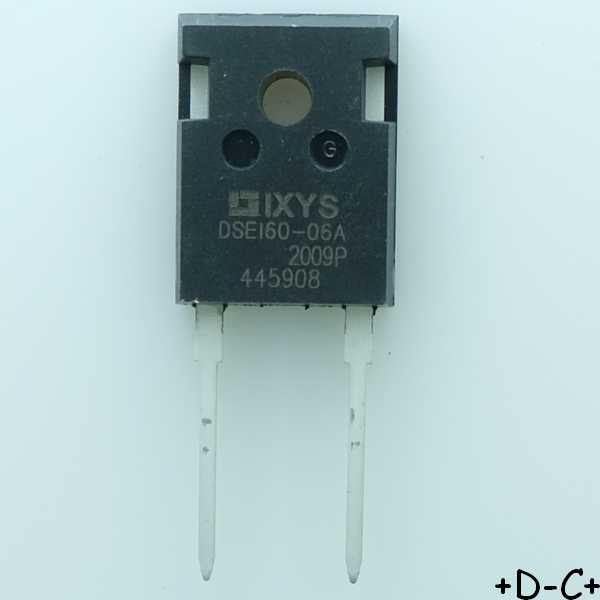 DSEI60-06A Diode 600V 60A TO-247AD IXYS RoHS