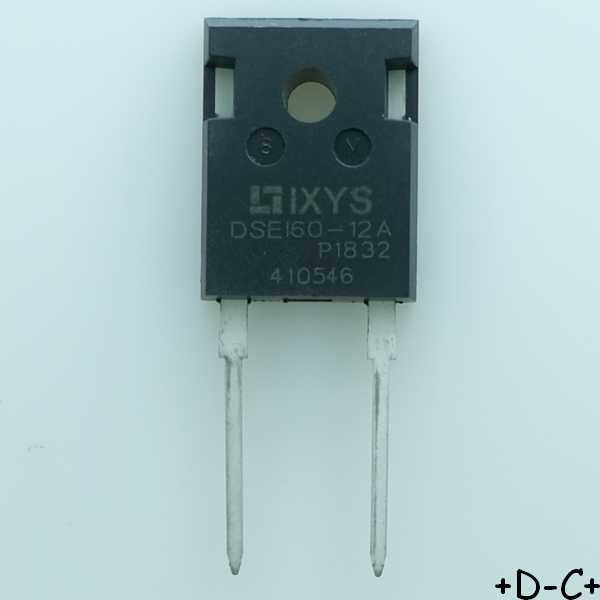 DSEI60-12A Fast Recovery Epitaxial Diode 1200V 52A TO-247AD IXYS RoHS