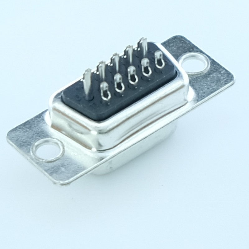 Connecteur D-SUB 15 broches haute densité femelle à souder sur fils