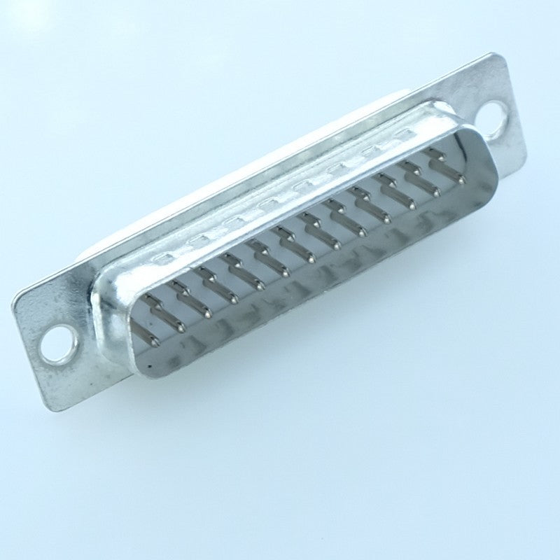 Connecteur D-SUB 25 broches mâle a souder sur fils - Distri-Compo