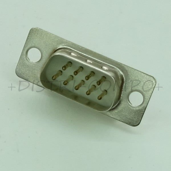 Connecteur D-SUB 9 broches mâle a souder sur fils