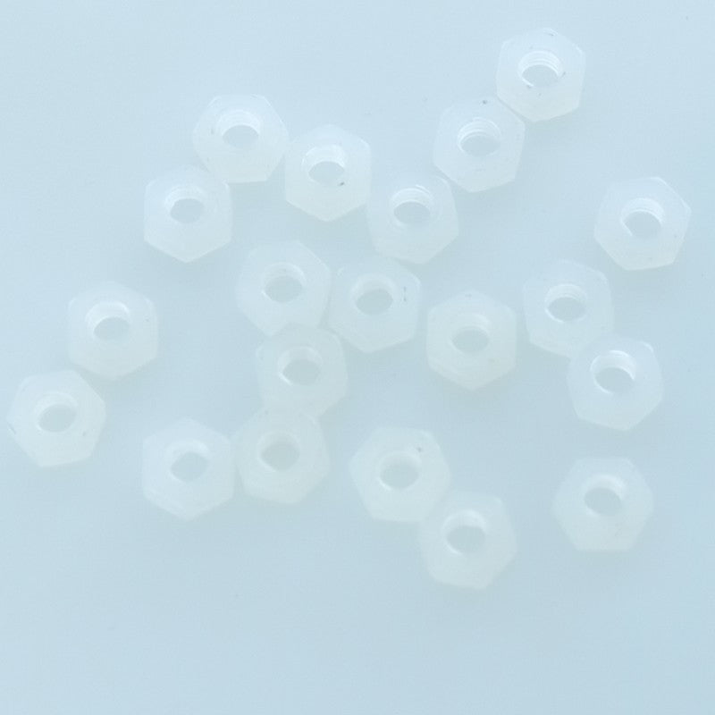 Ecrou plastique M3 (lot de 20)
