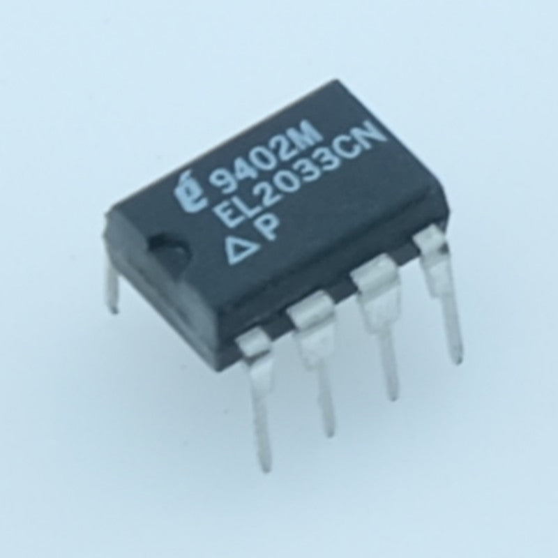 EL2033CN Buffer vidéo haute vitesse à gain unitaire, 100 MHz DIP-08 Elantec
