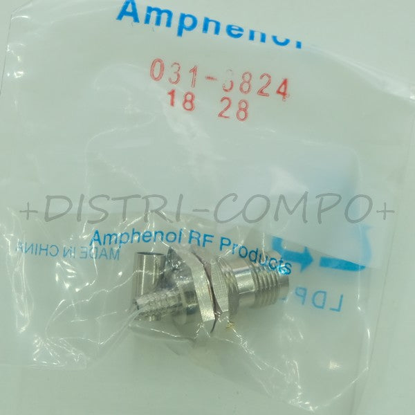 Connecteur TNC à sertir 0Hz to 6GHz 50Ohm AmphenolRF 031-6824
