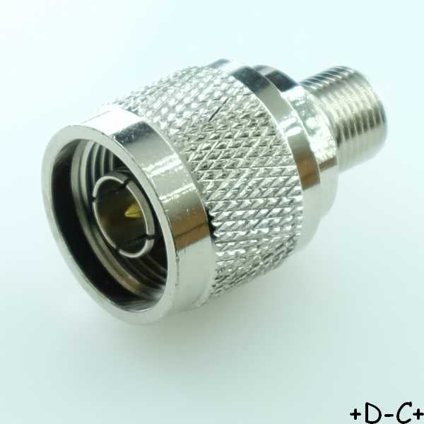 Adaptateur N mâle vers F femelle - Distri-Compo