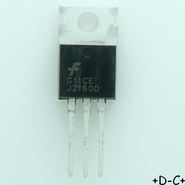 FJP2160D Transistor NPN 800V 2A 100W TO-220 Fairchild RoHS