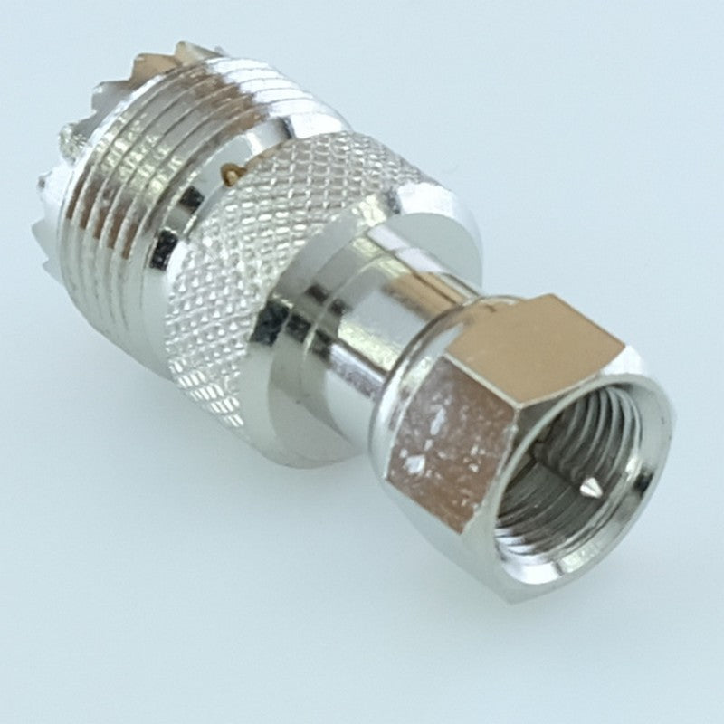 Adaptateur UHF femelle vers F mâle