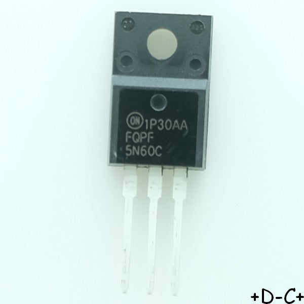 FQPF5N60C Transistor Mosfet N 600V 4.5A TO-220 Fairchild RoHS