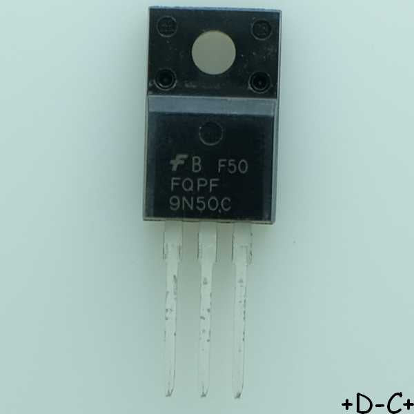 FQPF9N50C Transistor Mosfet N 500V 9A TO-220F Fairchild RoHS