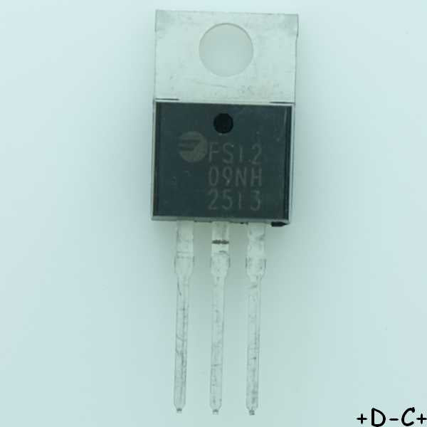 FS1209NH Thyristor 800V 12A TO-220 Fagor RoHS