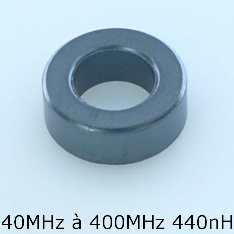 FT50-43 Tore ferrite amidon 12.7x7.14x4.8mm 400Mhz 440nH